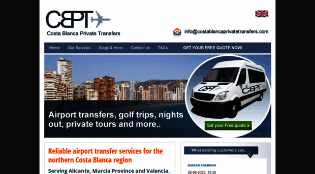 costablancaprivatetransfers.com