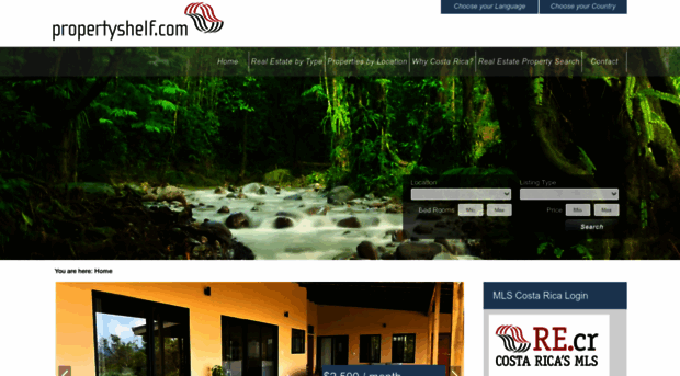 costarica.propertyshelf.com