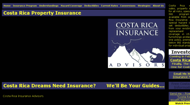 costaricainsuranceadvisors.com