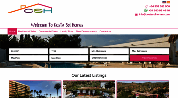 costasolhomes.com