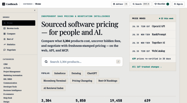 costbench.com