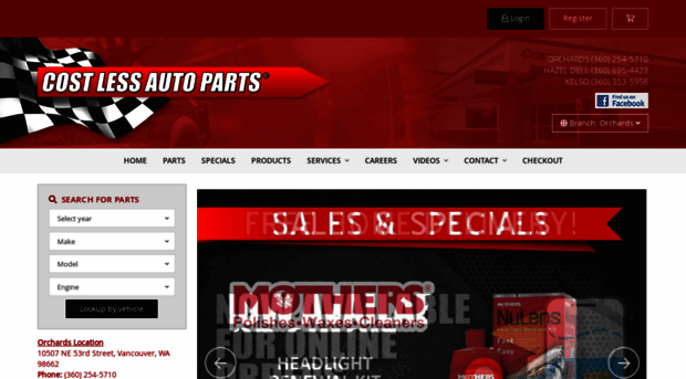 costlessautoparts.net