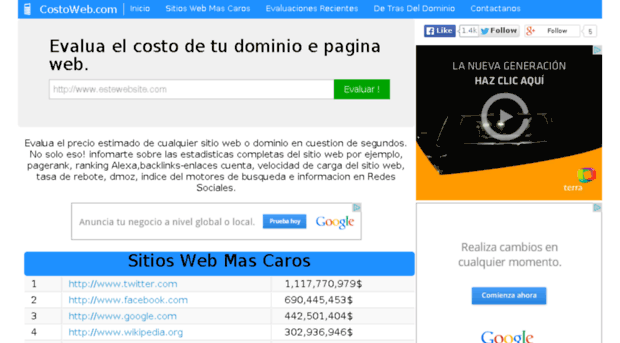 costoweb.com