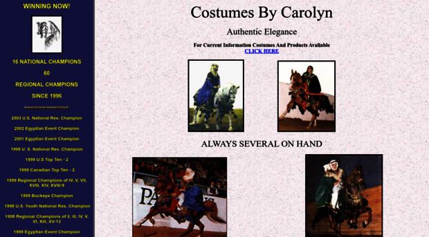 costumesbycarolyn.com