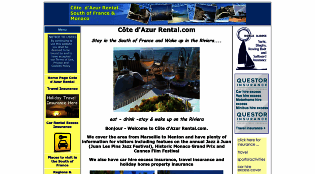 cotedazurrental.com