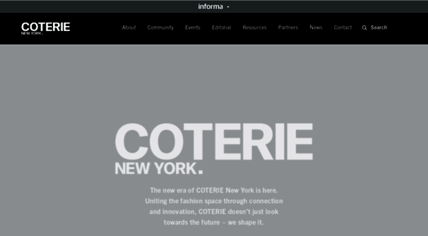 coteriefashionevents.com