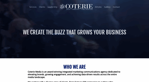 coteriemedia.com