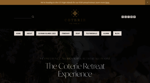 coterieretreat.com