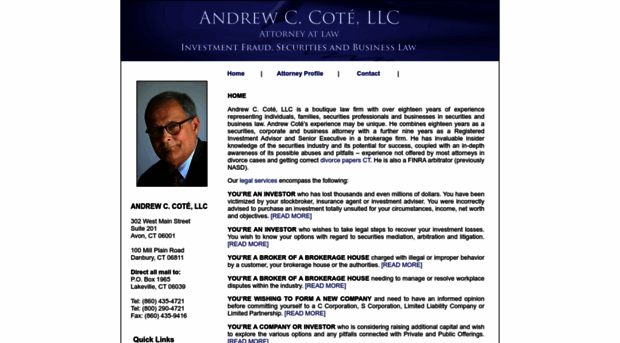 cotesecuritieslaw.com