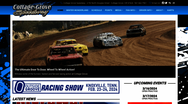 cottagegrovespeedway.com