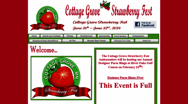 cottagegrovestrawberryfest.com