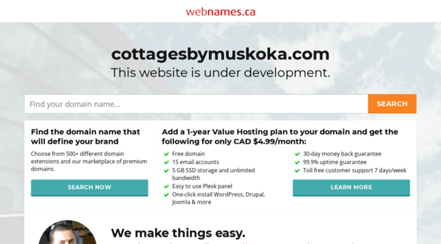 cottagesbymuskoka.com