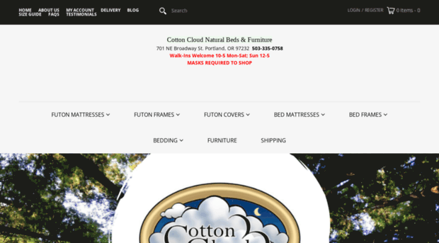 cottoncloudfutons.com