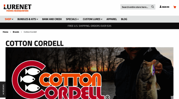 cottoncordelllures.com