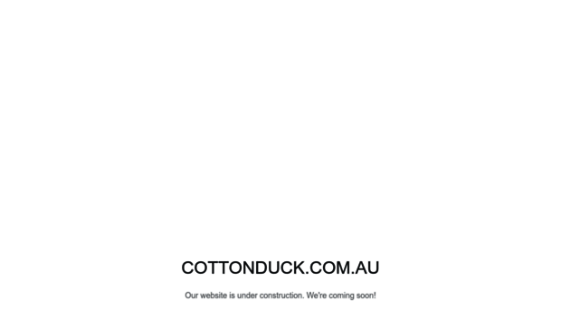 cottonduck.com.au