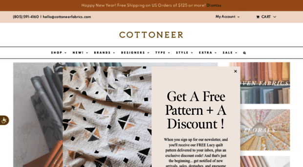 cottoneerfabrics.com