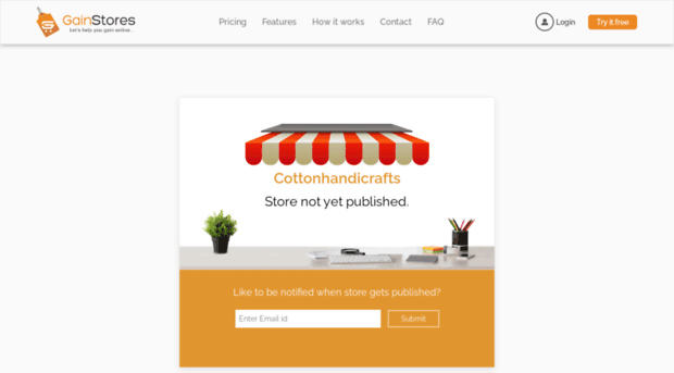 cottonhandicrafts.gainstores.com