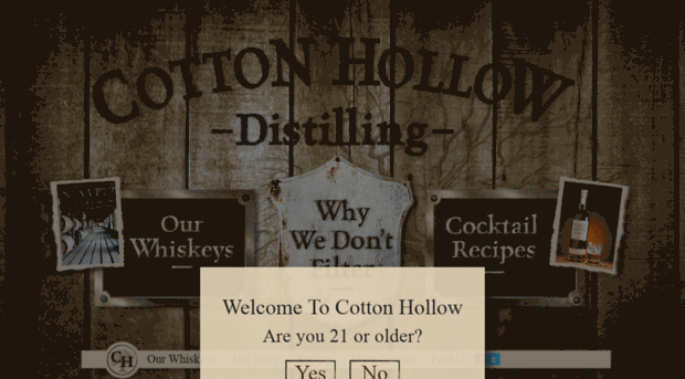 cottonhollowwhiskey.com