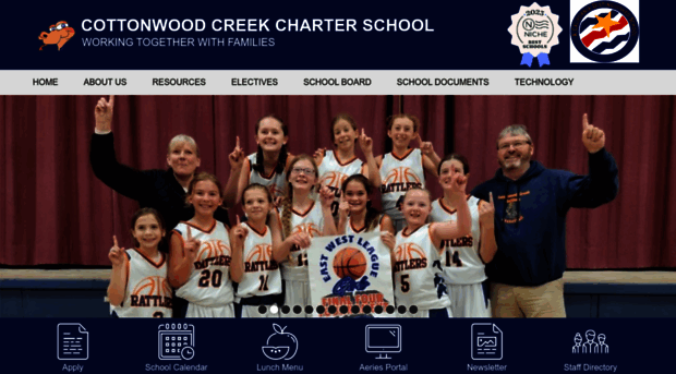 cottonwoodcreekcharter.com