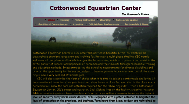 cottonwoodequestriancenter.com