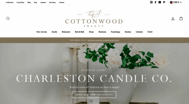 cottonwoodshanty.com