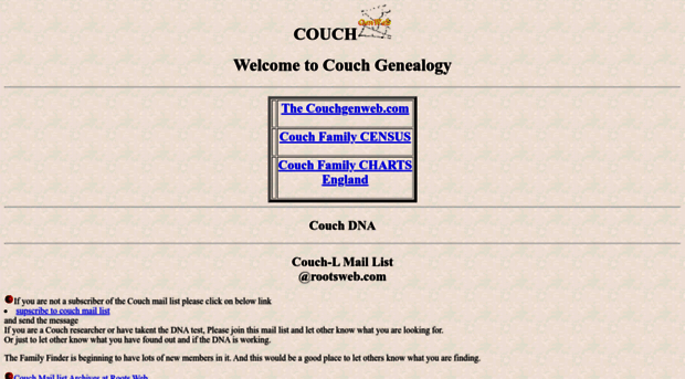 couchgenealogy.org