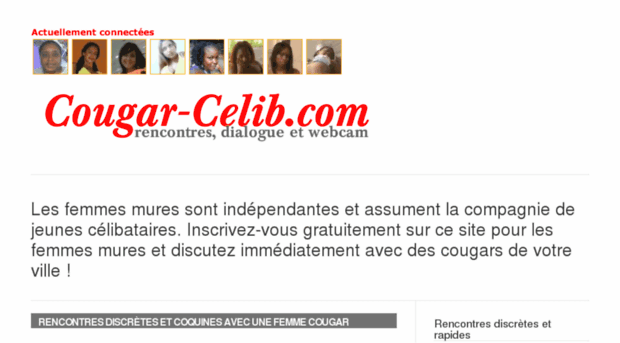 cougar-celib.com
