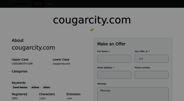 cougarcity.com