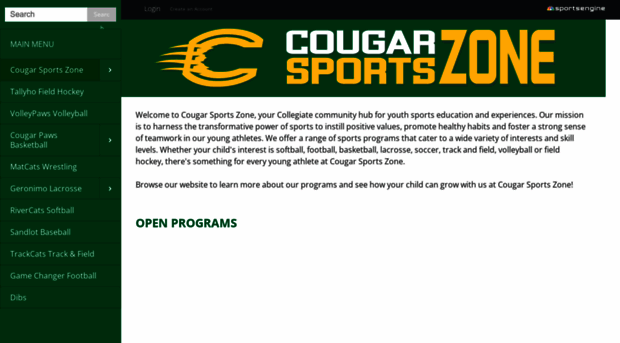 cougarsportszone.com