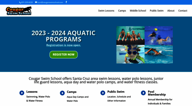 cougarswimschool.com