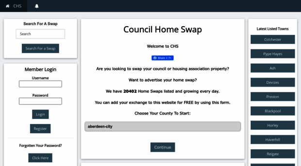 councilhomeswap.co.uk