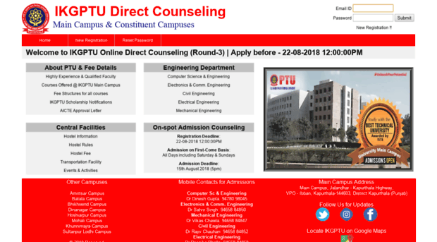 counseling.ptu.ac.in