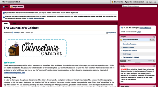 counselorscabinet.pbworks.com