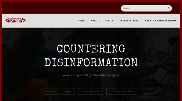 counteringdisinformation.org