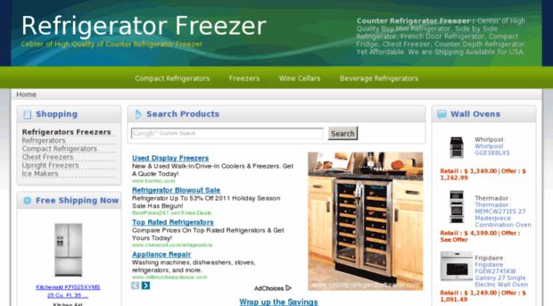 counterrefrigeratorfreezer.com