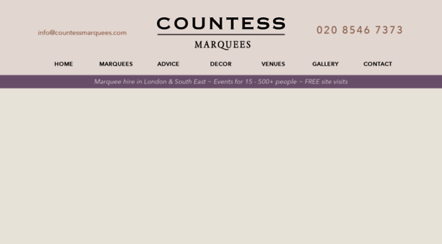 countessmarquees.com