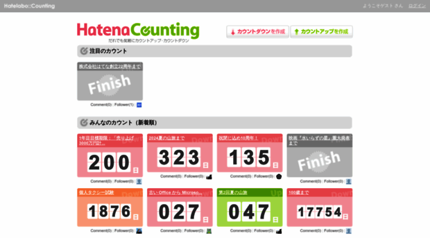 counting.hatelabo.jp