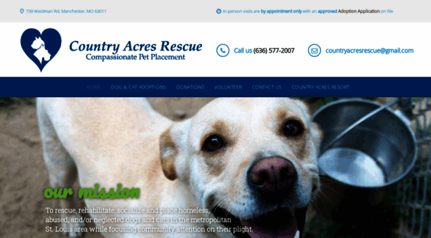 countryacresrescue.org