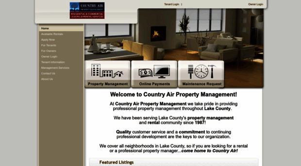 countryairrentals.com