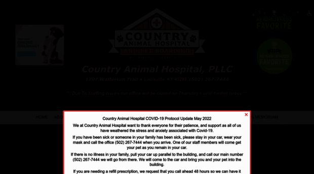 countryanimalvetlouisville.com