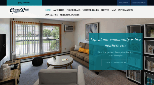 countrybluff-apts.com