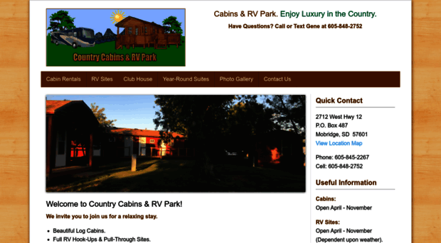 countrycabinsrvpark.com