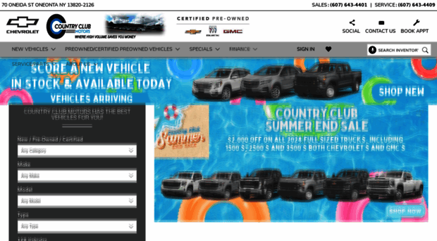 countryclubcadillac.com