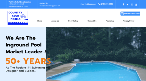 countryclubpools.com