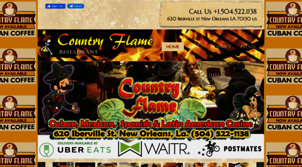 countryflamerestaurant.com