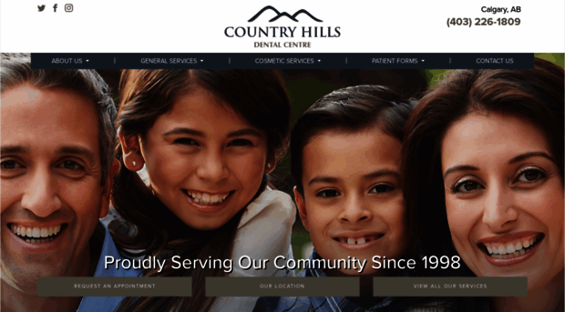 countryhillsdental.com