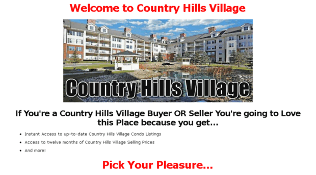 countryhillsvillagecondos.com