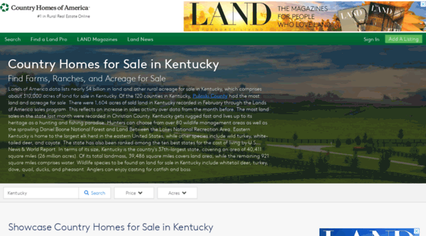 countryhomesofkentucky.com