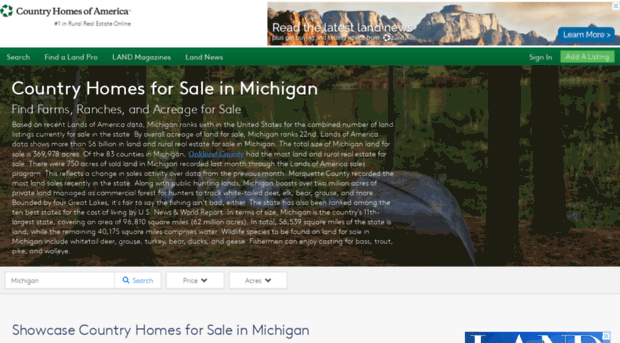 countryhomesofmichigan.com