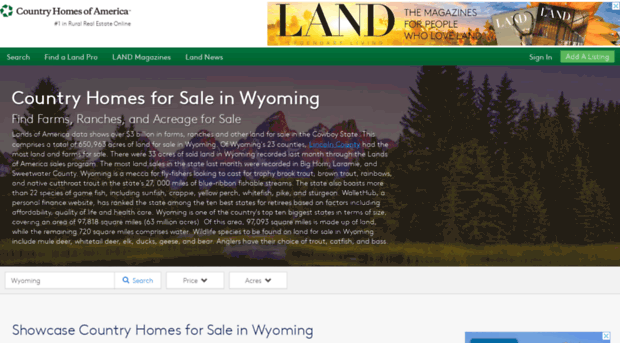 countryhomesofwyoming.com